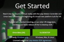 Leap Motion Orion SDK下载-小明编程